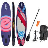 Sup board - 320x76x15 cm - paars en roze - max.145 kg