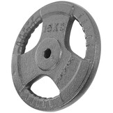 Halterschijf - 15 kg - 34 cm diameter - gietijzer