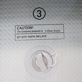 Opblaasbare kajak - 2 personen - 385 x 96 x 42 cm - incl. peddels