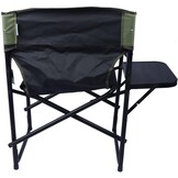 Campingstoel opvouwbaar - groen/zwart - 56 x 47 x 82 cm - max 100 kg