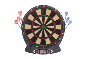 Elektronisch dartbord - LCD-display - 43x37,8x2 cm - 18 spellen