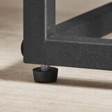 Plantenstandaard - 4 stuks - 34x34x71 cm - wit marmer