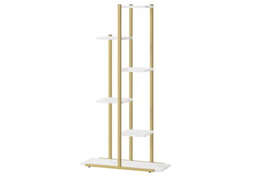 Plantenstandaard - 6 niveaus - marmer - 60x24x113 cm