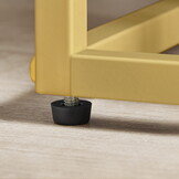 Plantenstandaard - 4 niveaus - wit marmer, goud - 34x34x71 cm