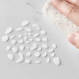 Plantenstandaard - 4 niveaus - wit marmer, goud - 34x34x71 cm