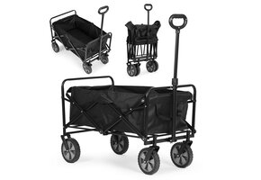 Opvouwbare bolderkar - 70 kg draagvermogen - 8,5 kg gewicht - grote wielen