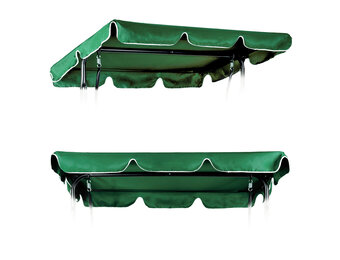 Tuinschommel kap - groen - 147.5x229 cm - weerbestendig