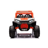 Elektrische kinderbuggy - oranje - 4x45W motor - Bluetooth en USB Mp3