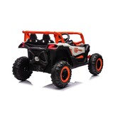 Elektrische kinderauto - oranje - 4x35W motor - 12V7Ah batterij