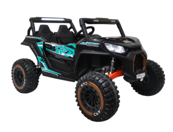 Elektrische kinderquad - zwart - 4x45W motoren - 24V8Ah batterij