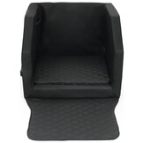 Hondenmand auto - zwart - 55x70cm - multifunctioneel