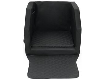 Hondenmand auto - zwart - 55x70cm - multifunctioneel