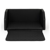 Hondenmand auto - zwart - 90x55 cm - opvouwbaar
