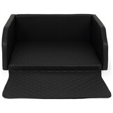 Hondenmand auto - zwart - 3-in-1 - opvouwbaar
