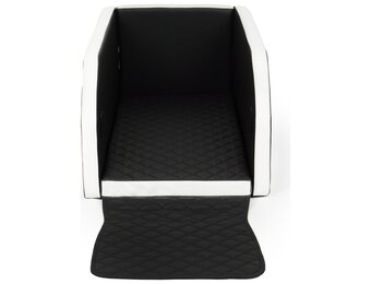 Hondenmand auto - eco leder - 55x100cm - opvouwbaar
