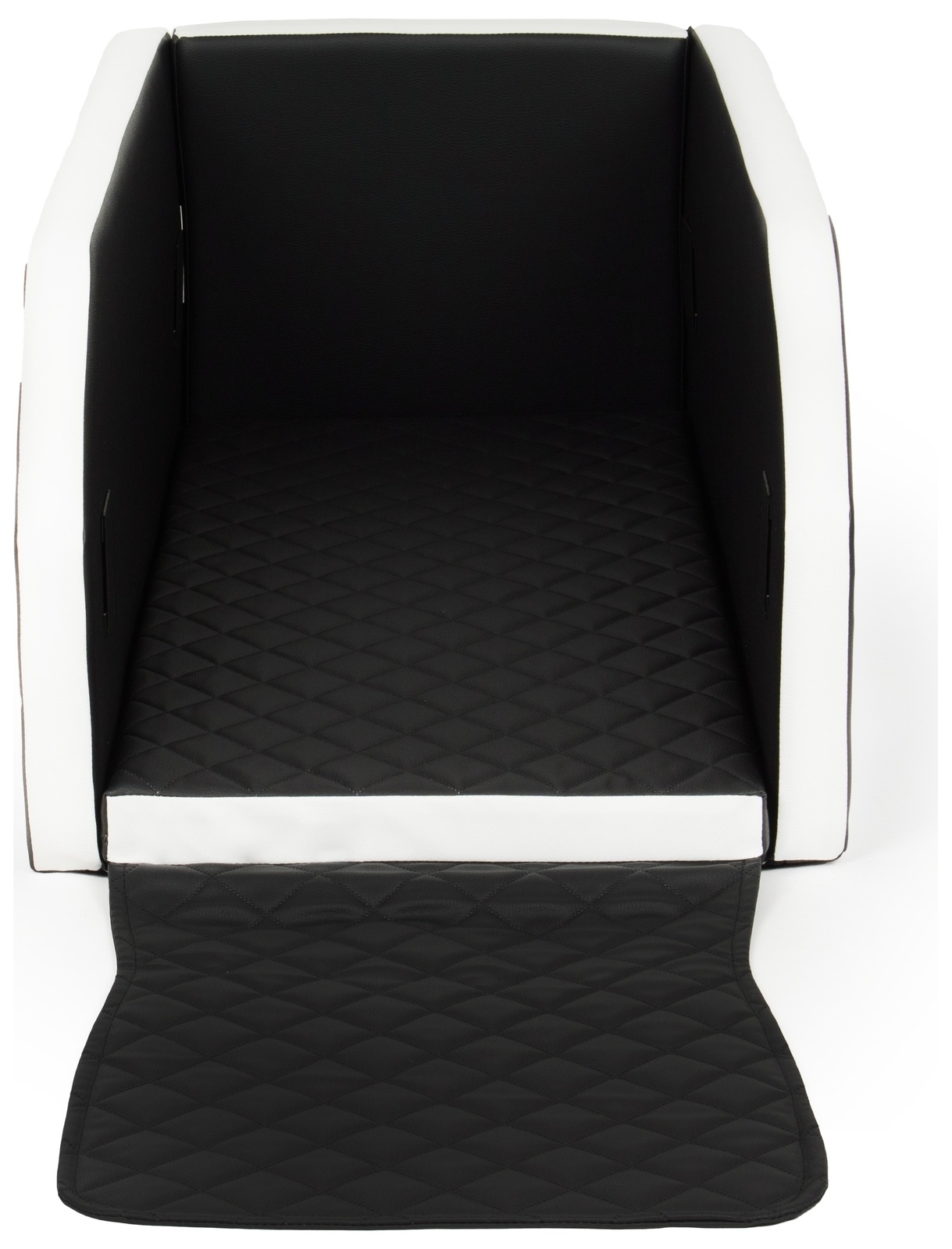 Hondenmand auto - eco leder - 55x100cm - opvouwbaar