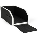 Hondenmand auto - eco leder - 55x100cm - opvouwbaar