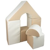 Schuimblokken - 6 stuks - kleurrijk - T-21 bekledingsschuim - hygiënecertificaat