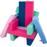 Foam blokken - 15 stuks - diverse kleuren - T2130 bekledingsschuim