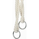Schommelstoel baby - navy - hout en velours - tot 20 kg