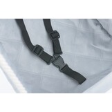 Schommelstoel baby - zilver - verstelbare rugleuning - max. 20 kg