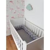 Bedbumper - 3,5mx25cm - wasbaar - multifunctioneel