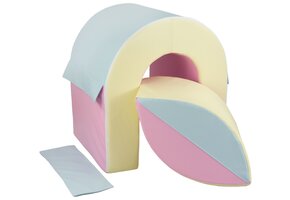 Schuimblokken - 2 stuks - 65cm hoog - zacht en veilig