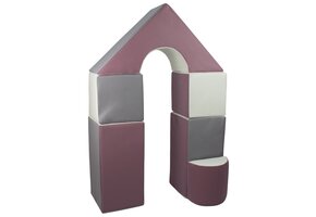 Schuimblokken - 6 stuks - gekleurd - T-21 bekledingsschuim - hoge elasticiteit