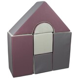 Schuimblokken - 6 stuks - gekleurd - T-21 bekledingsschuim - hoge elasticiteit