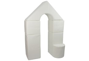 Schuimblokken - 6 stuks - hoge elasticiteit - gemakkelijk schoon te maken