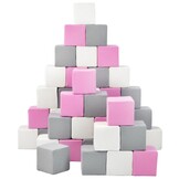 Schuimblokken - 45 stuks - veilig en zacht - wasbare hoes