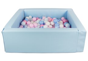 Ballenbak - 300 ballen - 90 cm - pastelkleuren