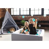 Ballenbak - 300 ballen - 90 cm - pastelkleuren