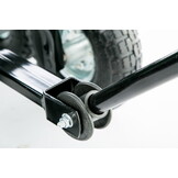 Tuinkar - kruiwagen - tot 350 kg - met kiepfunctie - groen