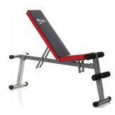 Fitness bank - Trainingsbank - verstelbaar - zwart-rood