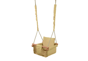 Baby swing - babyschommel - max. 20 kg - geel
