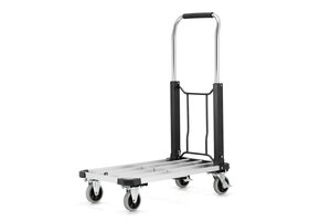 Transportwagen - 71x41cm - opvouwbaar - tot 150 kg - aluminium