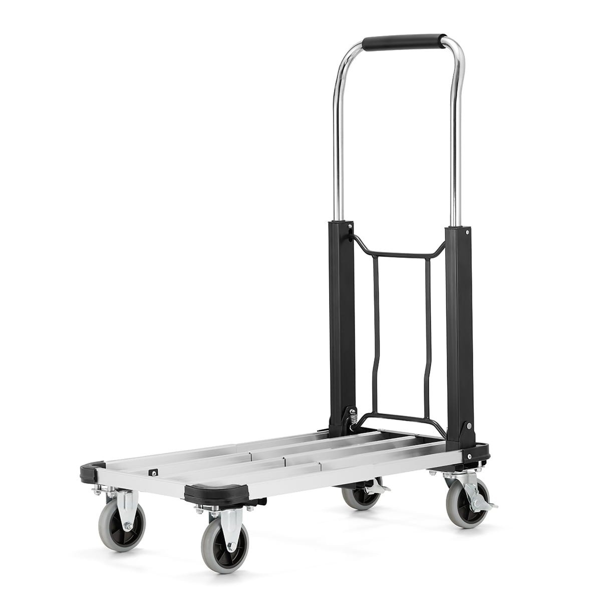 Transportwagen - 71x41cm - opvouwbaar - tot 150 kg - aluminium