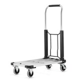 Transportwagen - 71x41cm - opvouwbaar - tot 150 kg - aluminium