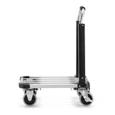 Transportwagen - 71x41cm - opvouwbaar - tot 150 kg - aluminium