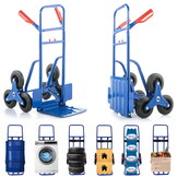 Steekwagen - traploper - tot 250 kg - opvouwbaar - 3 wielen