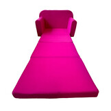 Kinderbankje  - splaapbank voor kinderkamer - 170x100cm - roze