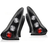 Achterlichten CITROEN C4 COUPE 2004-2010 zwart