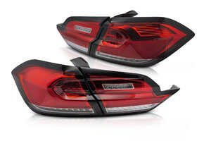 Achterlichten geschikt voor FORD FIESTA MK8 (2017-2021) – Hatchback - LED rood wit