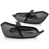 Achterlichten geschikt voor FORD FIESTA MK8 2017-2021 – Hatchback - LED smoke