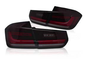 Achterlichten BMW F30 2011-2018 sedan DTS rood smoke