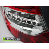 Achterlicht links TYC voor CITROEN C4 2010-2015 hatchback rood