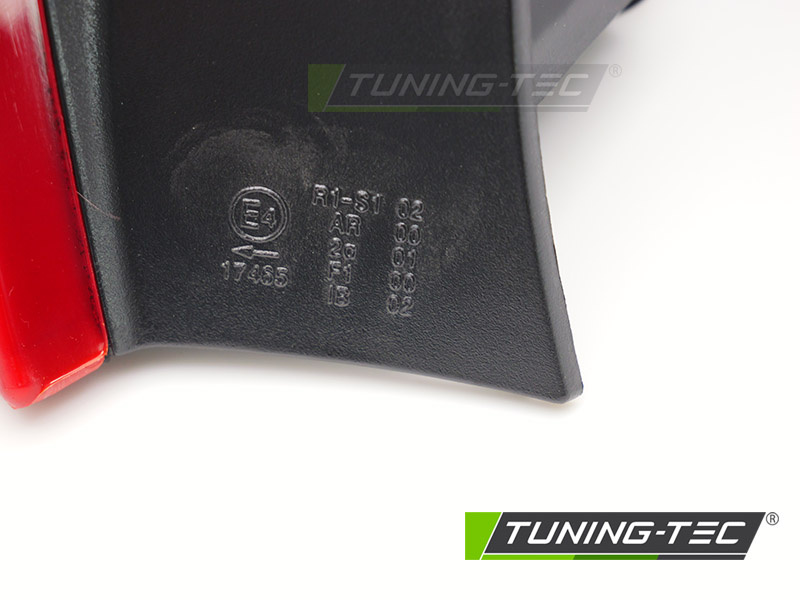 Achterlicht links TYC geschikt voor CITROEN C4 2010-2015 hatchback rood