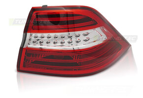 Achterlicht Rechts geschikt voor MERCEDES M-KLASSE W166 2011-2015 - LED rood wit