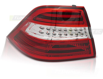 Achterlicht Links geschikt voor MERCEDES M-Klasse W166 2011-2015 - LED rood wit